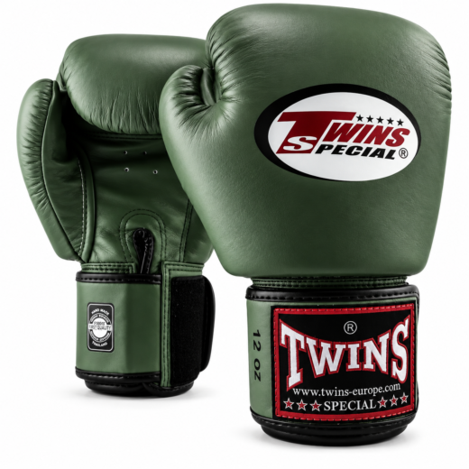 Gants de Boxe Twins Special Vert Militaire